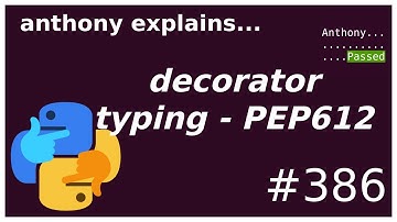 decorator typing (PEP 612 / ParamSpec)