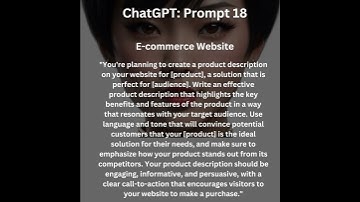 Prompt to use E-Commerce Website