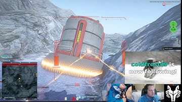 NO HANDS PLANETSIDE 2 = PART 1 Found a new spot to base build I thought I give it a try.