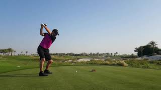 Saadiyat Beach Golf Club, Abu Dhabi, UAE - slo mo shot