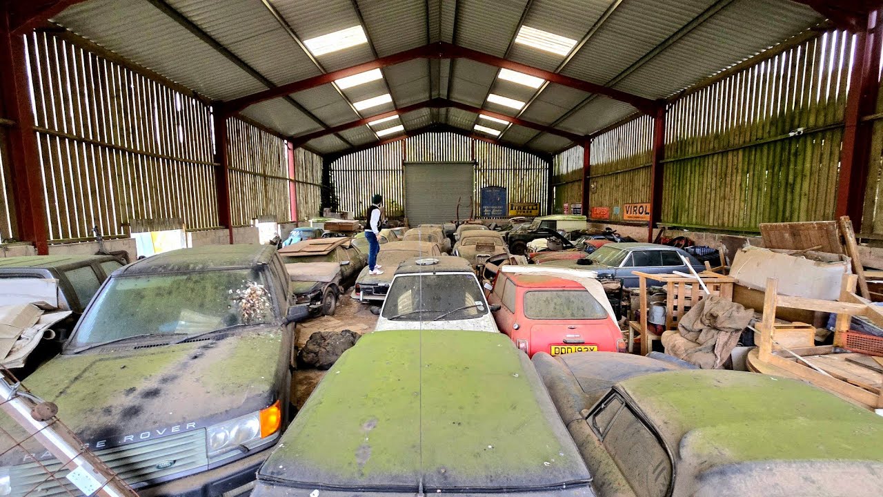 Мы нашли АВТОМОБИЛЬНОЕ КЛАДБИЩЕ со спрятанными редкими КЛАССИЧЕСКИМИ АВТОМОБИЛЯМИ стоимостью 1 00...