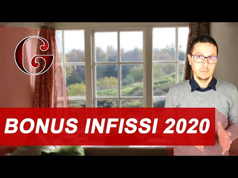 BONUS INFISSI 2020: come funziona la detrazione fiscale per acquisto e sostituzione delle finestre