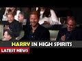 Harry In High Spirits At Football / Meghan and Harry Latest News