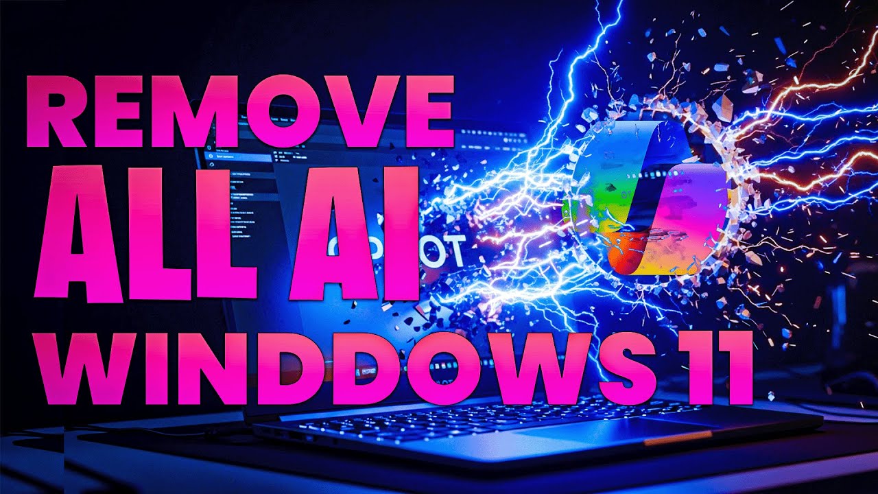 REMOVE All Windows 11 25H2 AI & Boost Performance!
