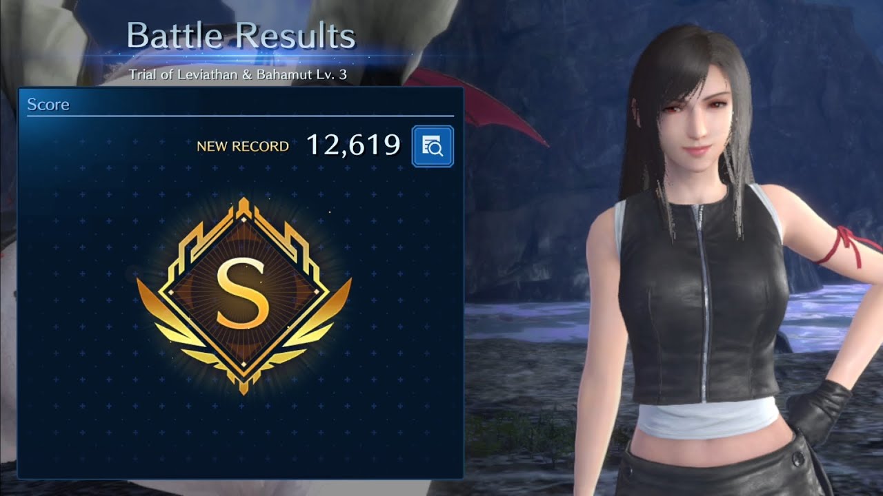 FF7EC: [Trial of Summons Tower] • Leviathan & Bahamut L3 - Cait Sith, Tifa, Aerith (Materia Only)