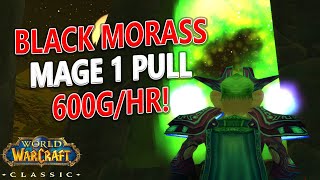 WoW Classic - Black Morass TBC 1 Pull! Mage AOE Farm! ~600 gold/hour!