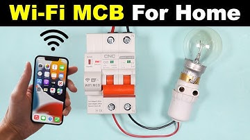 Smart Wi-Fi MCB for Home that Can Control by Alexa and Google Assistant