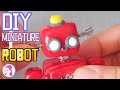 DIY ☺︎  MINI ROBOT MADE OF SOFT CLAY | FORM  Mini cooking Jinxiaojiu