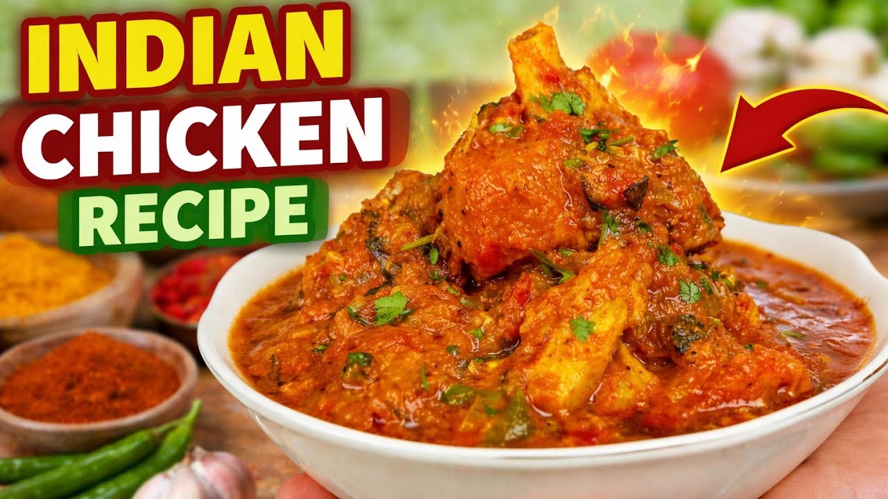 MOST DELICIOUS INDIAN CHICKEN RECIPE🤌🍗