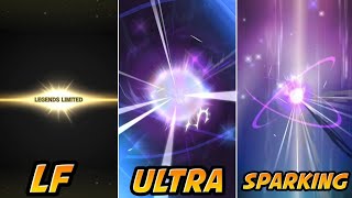 100,000 Crystals LF vs Ultra vs Sparking Banner Summon!!!-Dragon Ball Legends