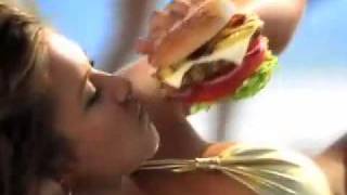 Miniatura del video Bikini Audrina Patridge Teriyaki Burger at Carl's Jr