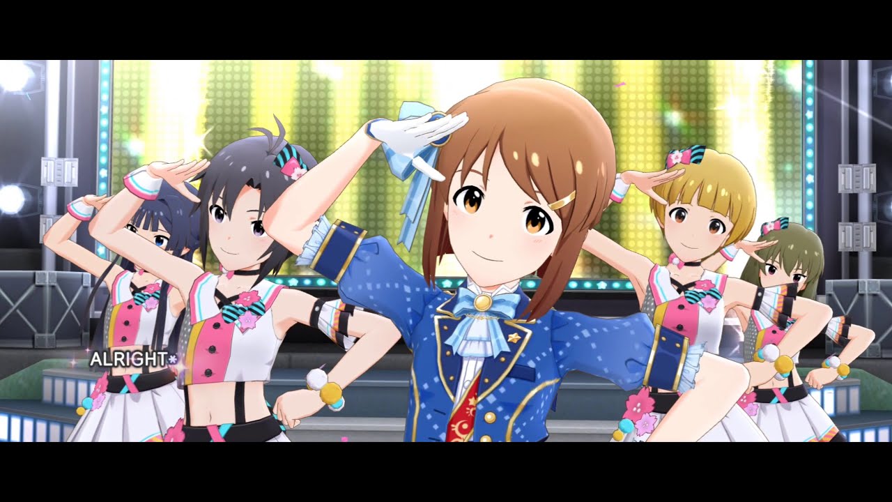 ミリシタ】萩原雪歩(SHS)「ALRIGHT*」(楽曲SSR)【ユニットMV