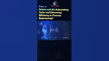 Robots and AI: Automating Tasks and Enhancing Efficiency in Forensic Engineering! Part 6 #ai #viral