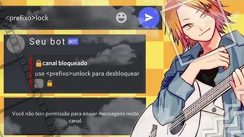 COMO FAZER COMANDO DE LOCK PELO CELULAR (tutorial bot designer)
