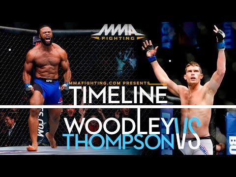 UFC 205: Tyron Woodley vs. Stephen Thompson Timeline