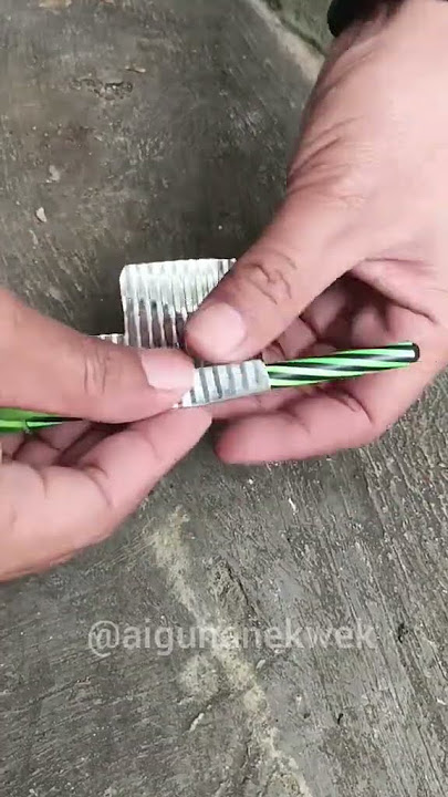 mengubah knalpot biasa menjadi knalpot hember #art  #shortvideo #unik #viral #lucu #diy