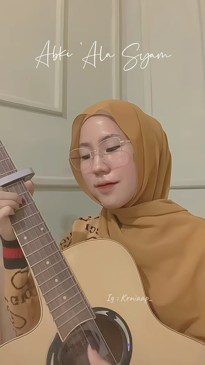 Abki ‘ala syam ✨🕊️ #cover #coversong #coverlagu #covergitar #arabic #trending #viralvideo