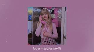 lover - taylor swift (sped up) Resimi