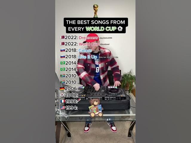 The BEST songs from every World Cup ⚽️