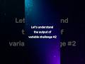 Explanation of Challenge #2 — Python Updating a Variable✨ #shorts #viralshorts