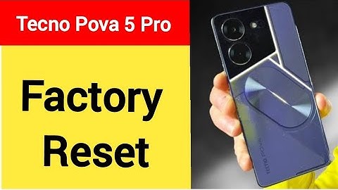 How to erase all data without frp lock, Tecno Pova 5 Pro factory reset kaise karen, factory reset se