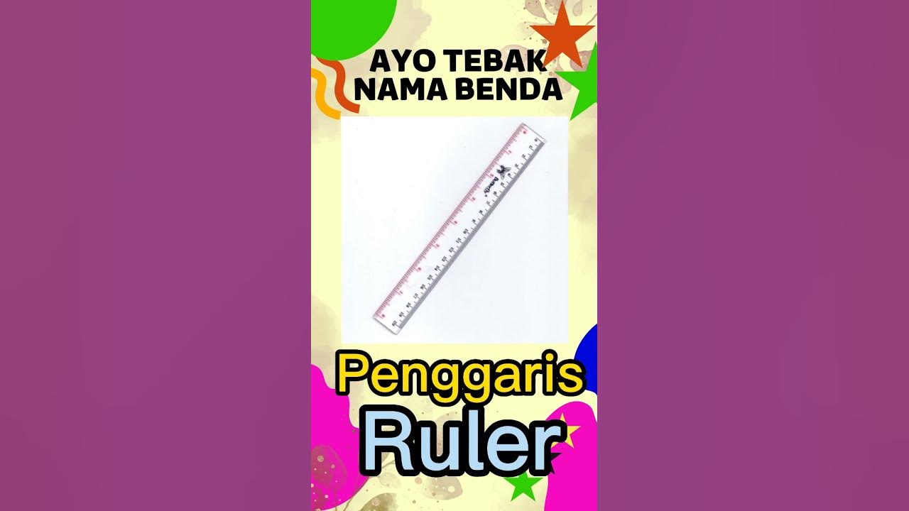 Penghapus Rautan Penggaris Staples Gunting dalam bahasa Inggris YouTube