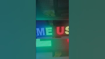 scrolling led sign programmable