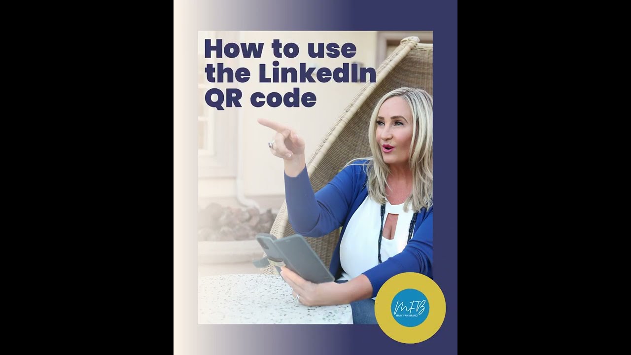 How to use the LinkedIn QR Code