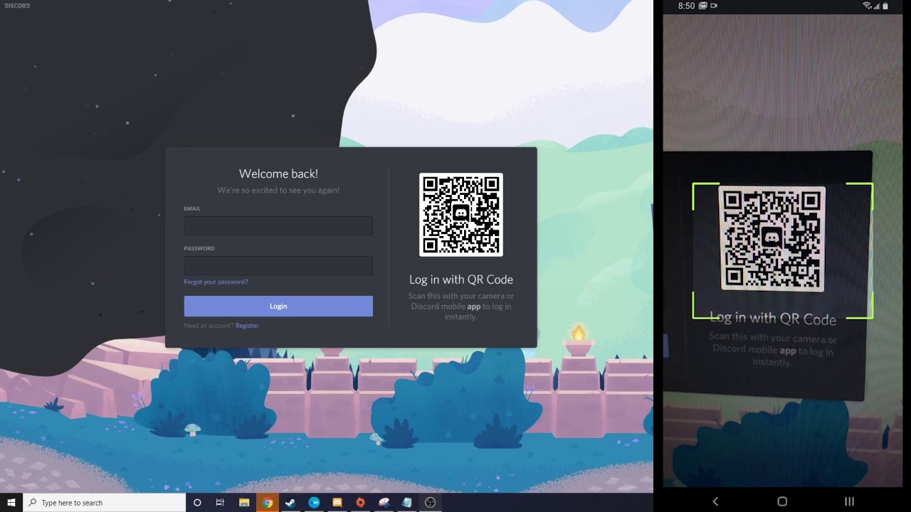 discord login on browser