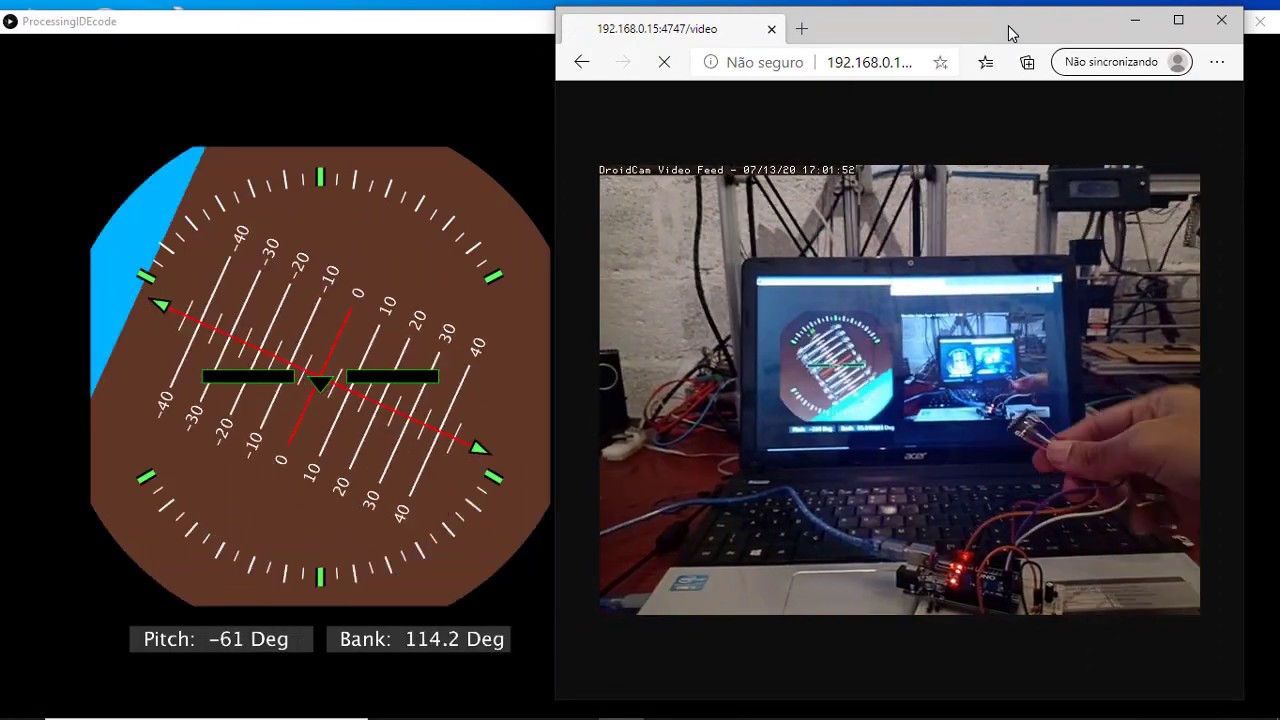 Simulador Voo usando Arduino . - YouTube