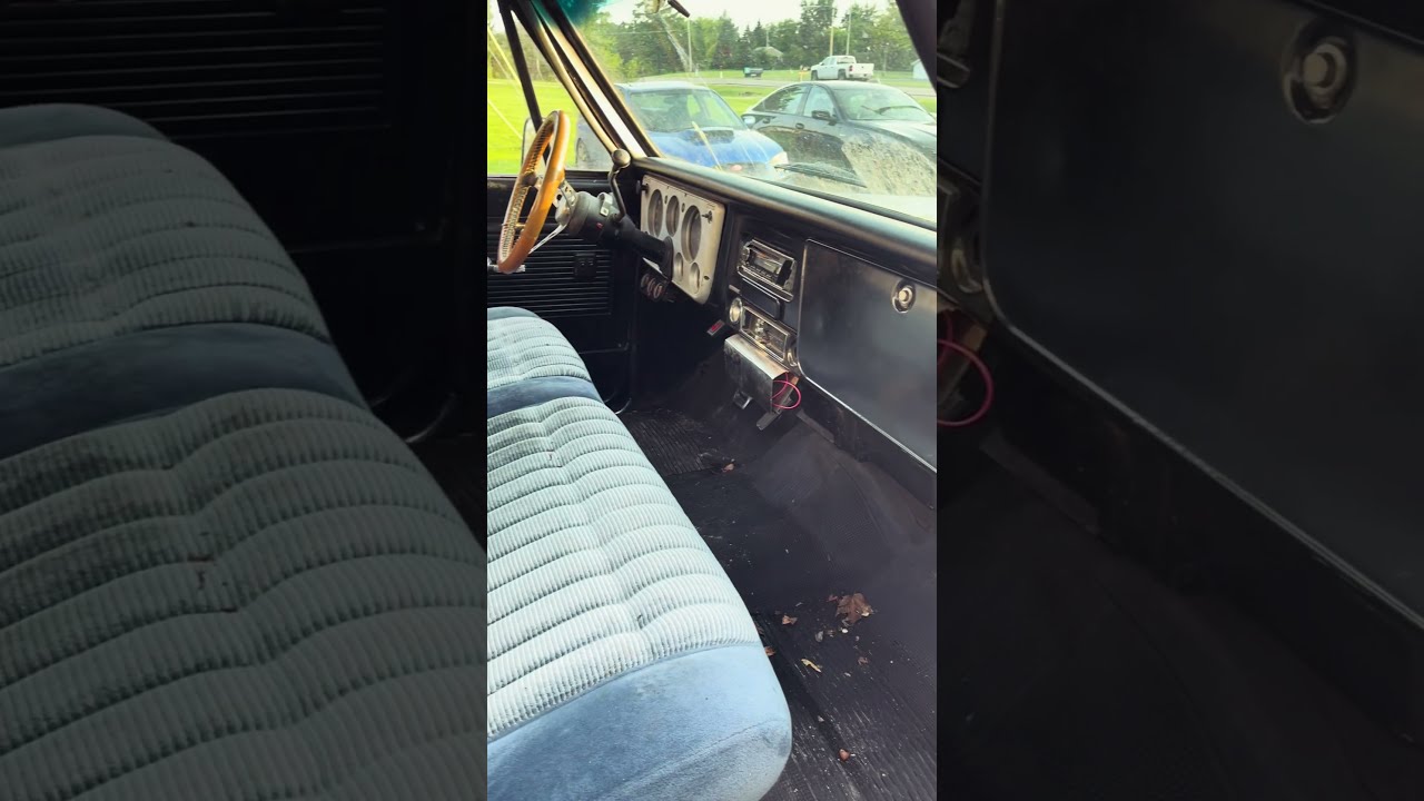 1972 C10 Long Bed 💙#chevytrucks #c10