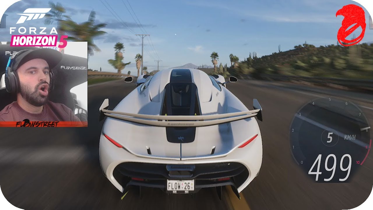 LLEGAMOS A 500KMH?!?! EL COCHE MAS RAPIDO DE Forza Horizon 5 con Flowstreet!! EP.1