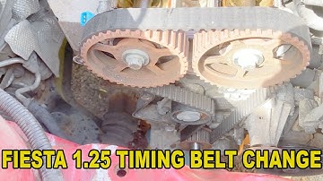 Ford Fiesta Mk6  - Changing the Timing Belt