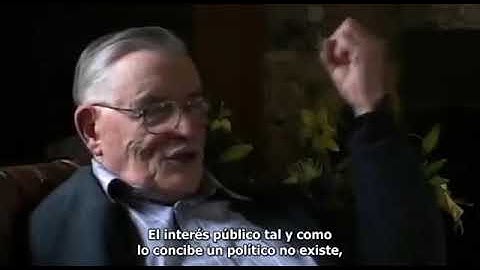 Interes Publico (bien común) significado, por Nobel James M  Buchanan