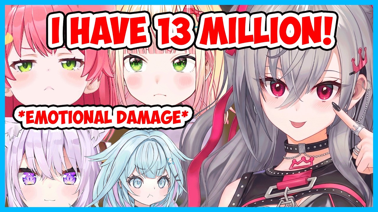 Riona just humbly bragged about her 13 million yen to her seniors
