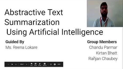 Abstractive Text Summarization using Artificial Intelligence