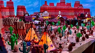 Flackerndes Lagerfeuer - Beleuchtung der LEGO Western Welt Teil 2.