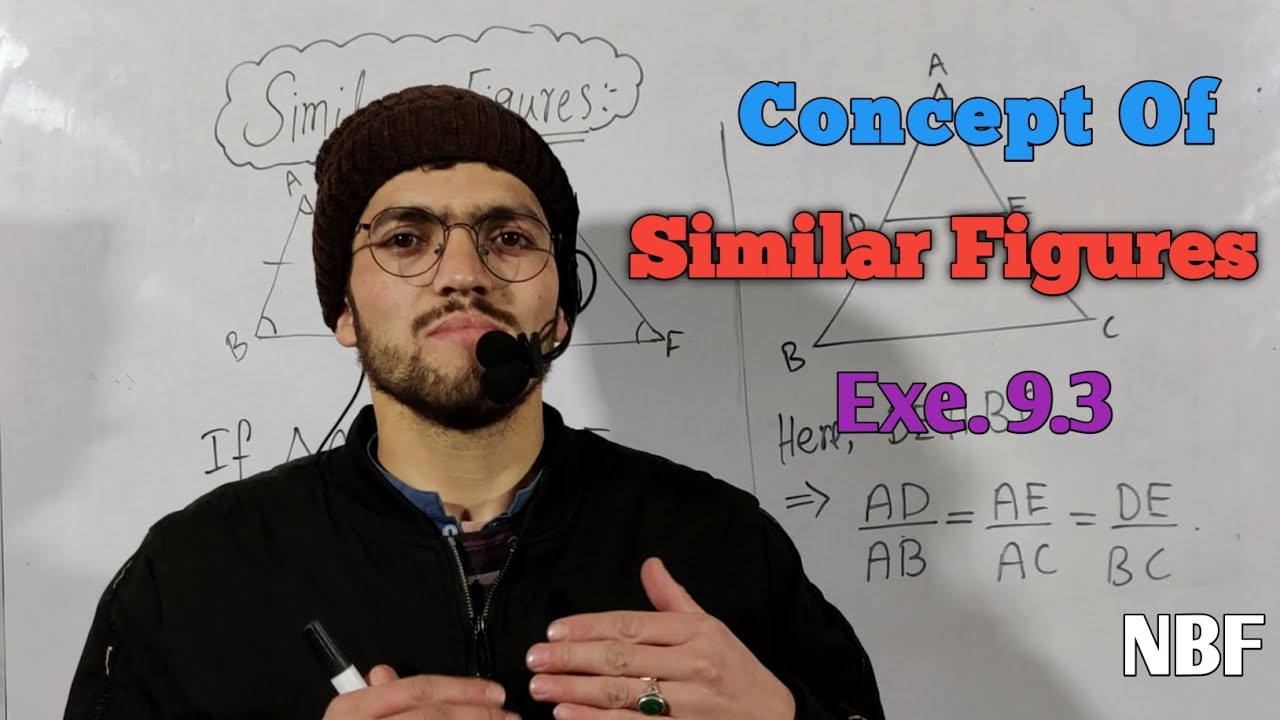 Concept Of Similar Figures || Similar Figures In Detail || Exercise 9.3 ...