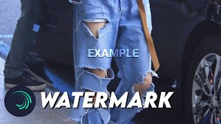 Ae Like Watermark Tutorial In Alightmotion  Sruthi74