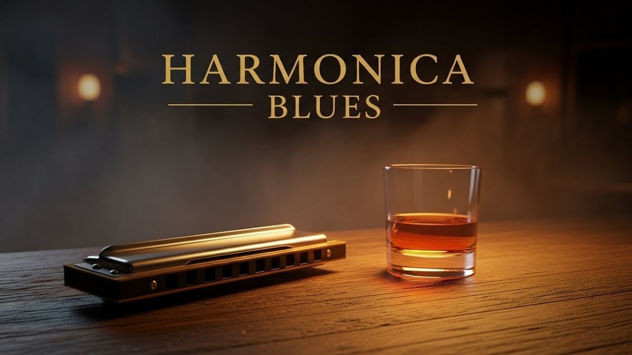 Acoustic Harmonica Blues – Rain on Old Asphalt