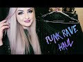 Punk Rave Gothic Clothing Haul & Try On!