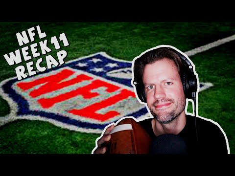 ASMR NFL Week 11 Recap | Whispered Ramble, Tapping, Scratching