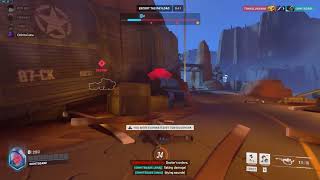 Crazy Trident Throw Overwatch 2