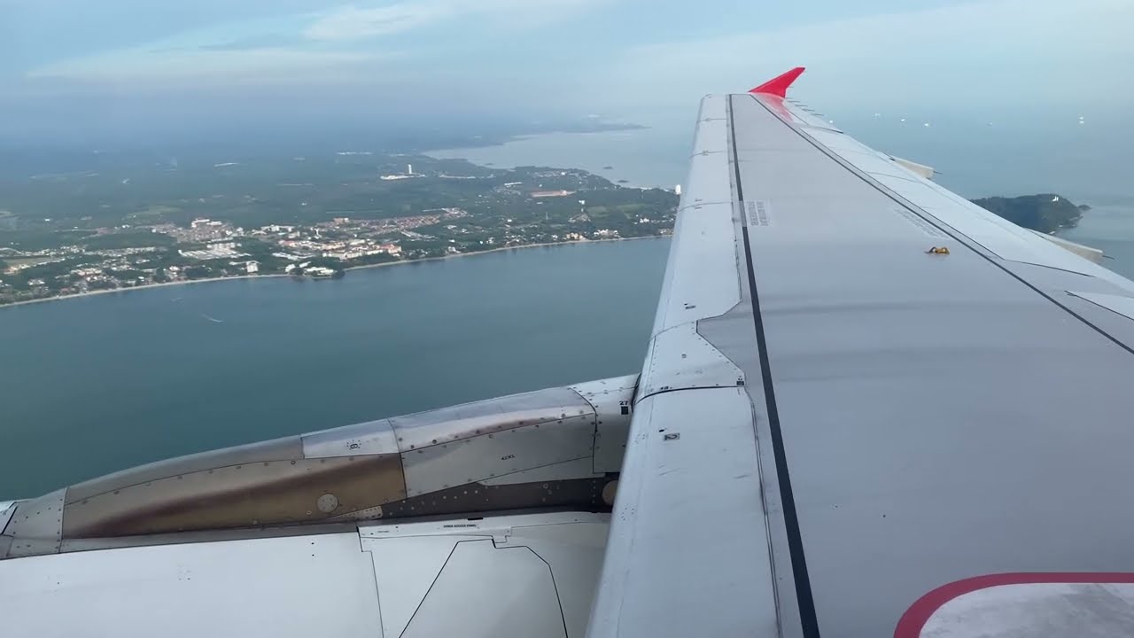 [11/10/2025] AirAsia - Airbus A320-216 Landing at Kuala Lumpur International Airport