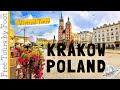 Krakow Poland Walk | Best of Krakow City Tour | Virtual Guided