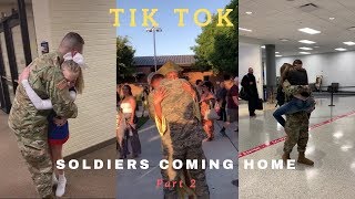 Soldiers Coming Home  TikTok Compilation #2