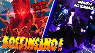 Boss MAIS INSANO Para Novatos! VENCENDO o IGRIS e Virando Monarca No Solo Leveling para Celular!