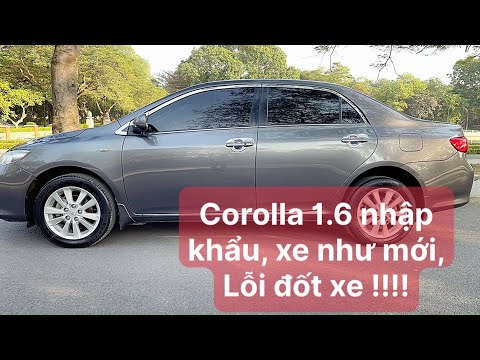 Bán ô tô Toyota Corolla XLi 16 2010 màu đen nhập khẩu giá tốt