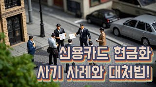 신용카드 현금화 사기 당한 사람들의 충격적인 경험 (피해 막는 100% 확실한 대처법 공개)