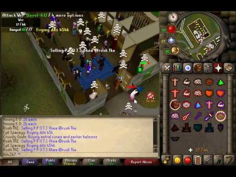 Hihi2k7, Oldschool Runescape Darkbow rushing/Void